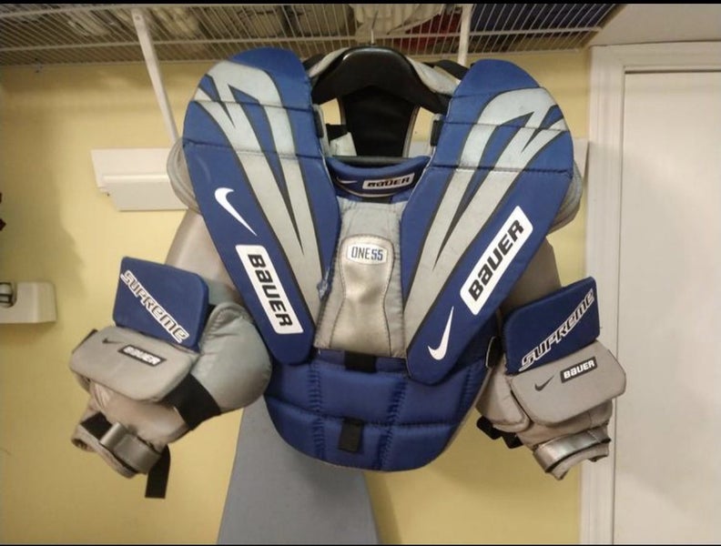 Bauer junior small one55 chest guard