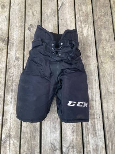 Black Senior Medium CCM  Hockey Pants