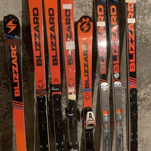Men's 2020 Blizzard Racing Race GS WorldCup Skis With Plates (EuropaCup Stiffness)