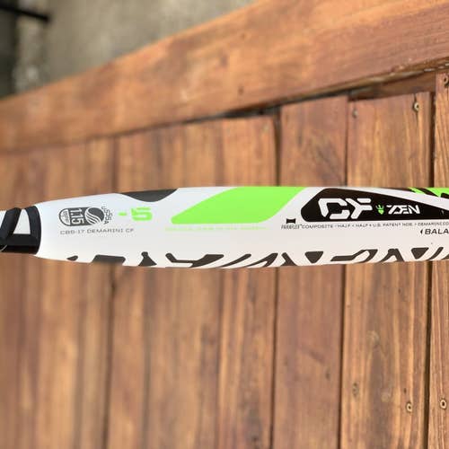 Used 2017 Composite CF Zen (-5) 27 oz 32" Bat