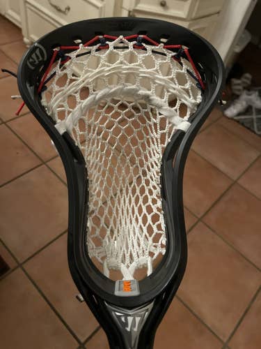 Black New Attack & Midfield Strung Burn 2 Head  2 Shafts
