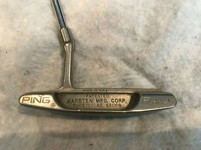 PING PAL 4 Karsten (Phoenix, AZ 85068) Blade 35" Putter Tiger Shark *Good*