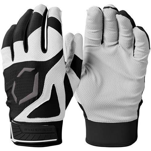 EvoShield SRZ-1 New Black Batting Gloves XL