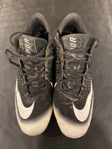 Black Used Molded Cleats Nike vapor