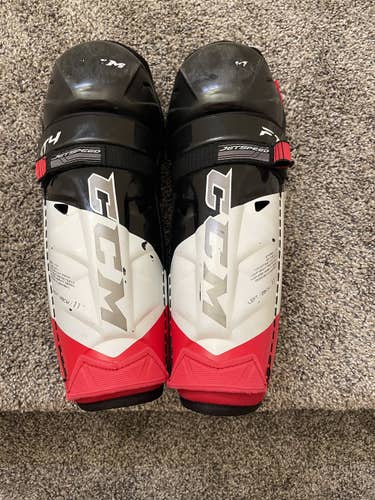 Used Junior CCM Shin Pads