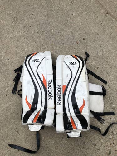 Used 26" Reebok Goalie Leg Pads