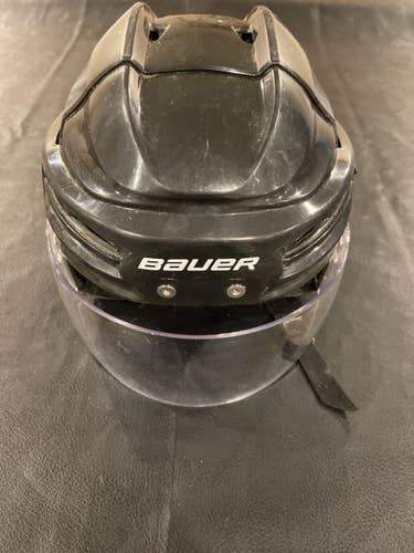 Black Used Large Bauer  IMS 5.0 Helmet