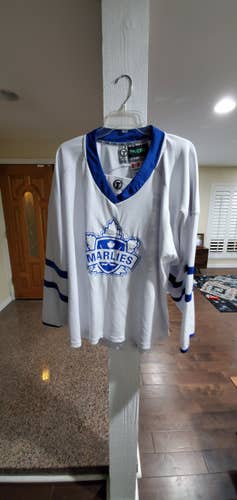 White Adult Men's Used Large tron Jersey