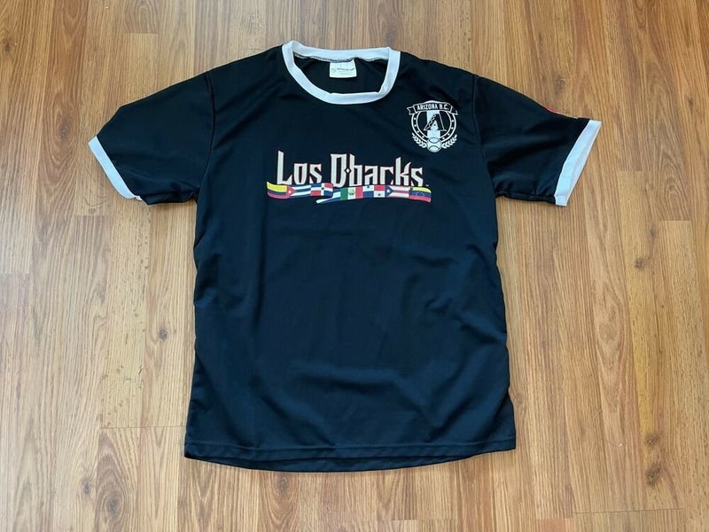 Arizona Diamondbacks #15 LOS DBACKS MLB BASEBALL SGA Size XL Soccer Style  Jersey