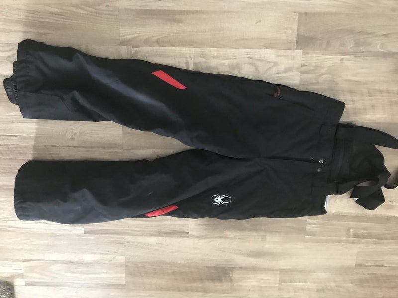 Black Spyder Unisex Youth Size 14 Spyder Pants