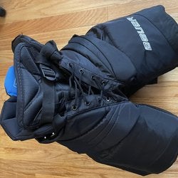 Black Used Medium Bauer  Elite Hockey Goalie Pants