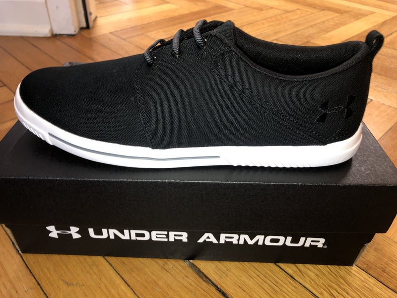 Black Adult New Men's Size 9.0 (Women's 10) Under Armour Shoes