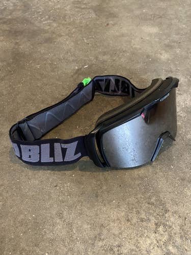 Black Unisex Bliz Medium Ski Goggles