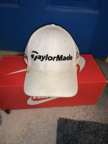 White Adult TaylorMade Hat SLDR