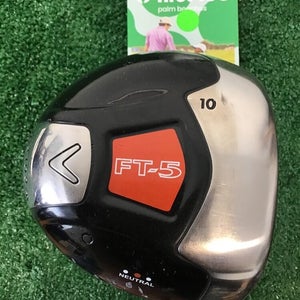 Callaway FT-5 Neutral Driver 10* With Regular Graphite Shaft