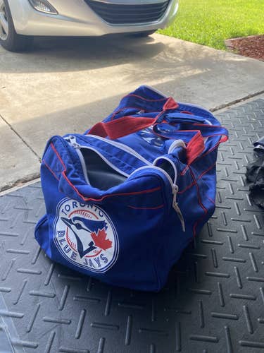 Blue Jays baseball duffel bag