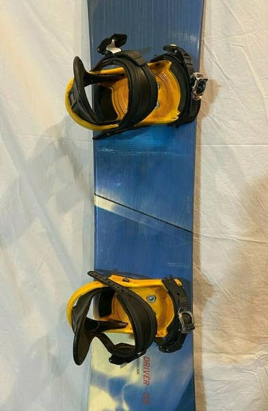 Salomon Driver 155cm Twin-Tip All-Mtn Snowboard w/Burton