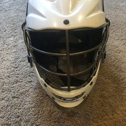 White Youth Player's Cascade CS-R Youth Helmet