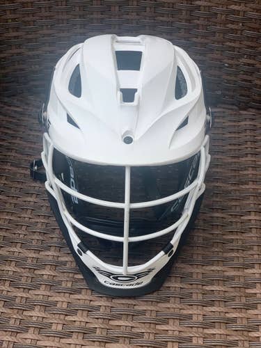White Used Cascade S Helmet