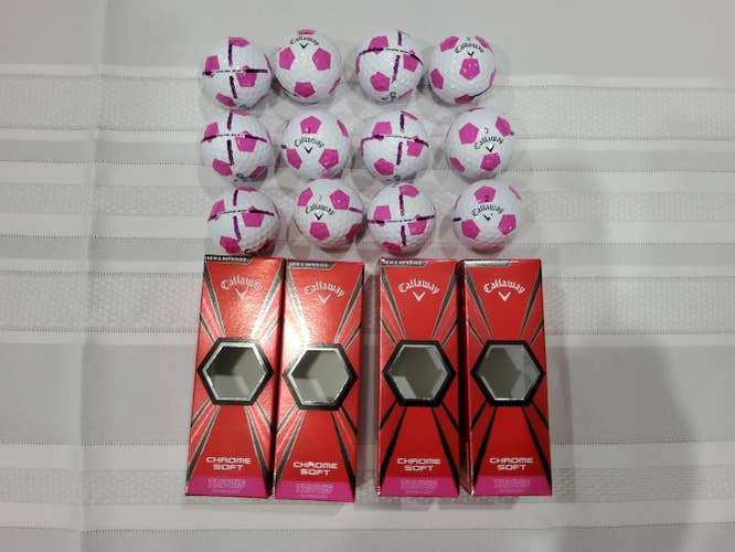 24 Used Callaway Truvis Balls 24 Pack (2 Dozen)