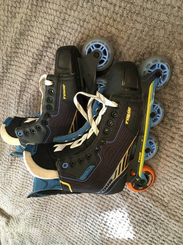 Senior Used Tour Code 7 Inline Skates Regular Width Size 12