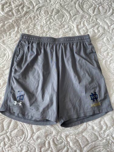 Under Armour 16 Team Issued Gray XXL Shorts