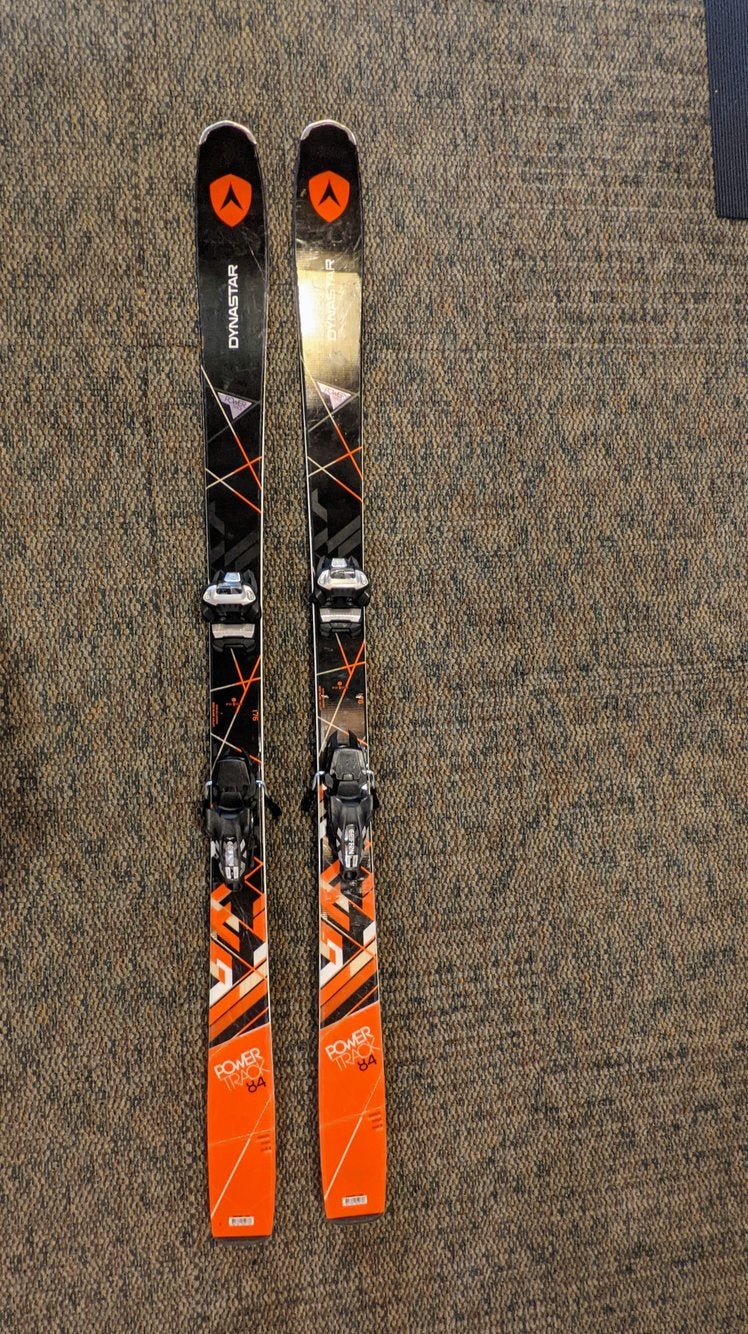 Used Dynastar Powertrack 84 Skis With Marker Griffin 13 ID