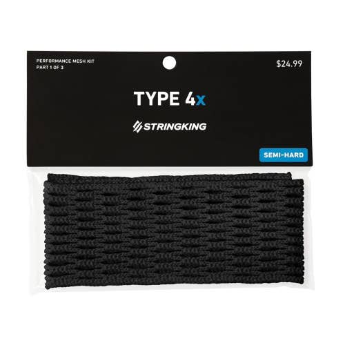2 white and 2 black string king 4x mesh