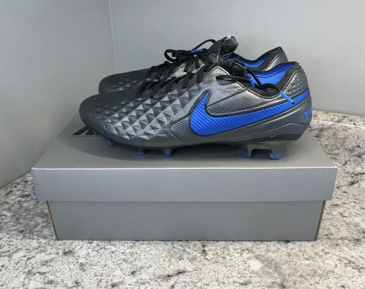 Nike Tiempo Legend 8 Elite FG ACC Soccer Cleats Black Blue Hero Men's Size  8.5 - Women's Size 10 | SidelineSwap