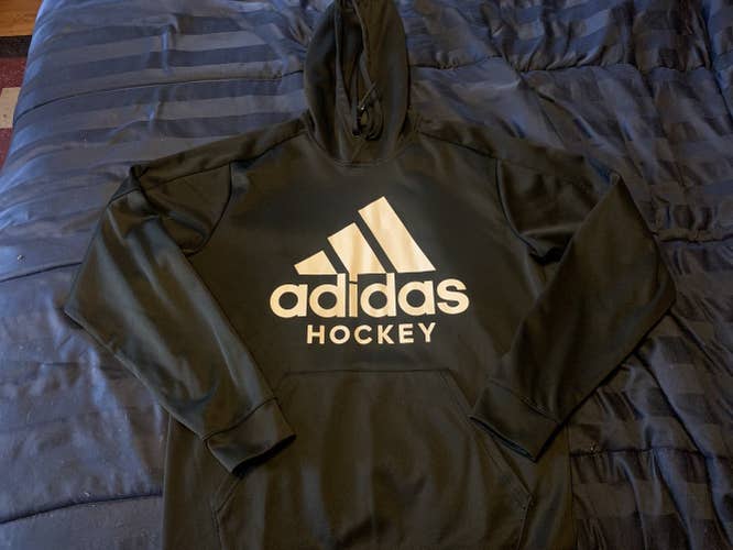 Adidas hockey hoodie large