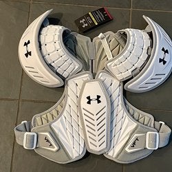 LAST ONE..NEW w/ TAGS Under Armour VFT + 3 Lacrosse Shoulder Pads RETAIL $150 MEDIUM