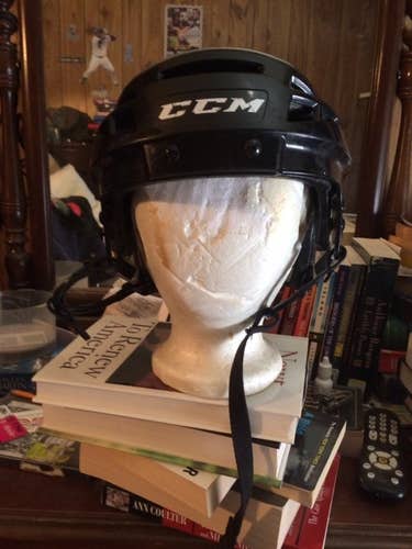 Black Used Large CCM  Vector V10 Helmet