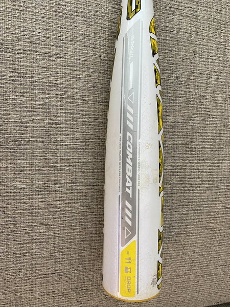 Used Kid Pitch (9YO-13YO) USSSA Certified 2017 Combat Maxum Bat (-11) 18 oz 29"