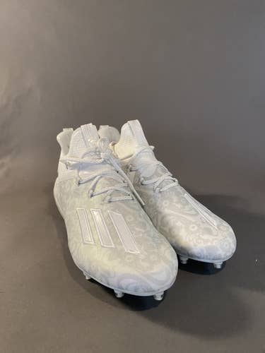 New White Adidas new reign cleats size 10
