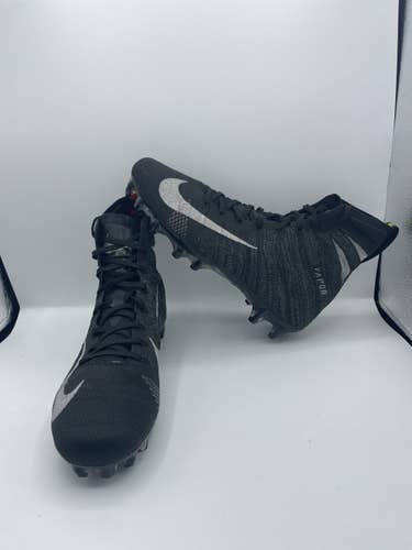 Nike Vapor Untouchable 3 Elite Black / Metallic Sliver Size 8.5 AH7408 010