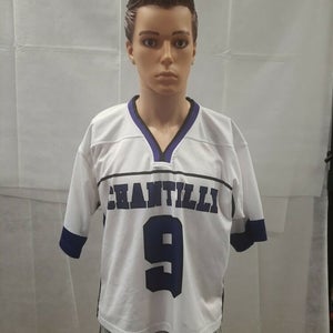 Chantilly Chargers High School Lacrosse Jersey L Game Used