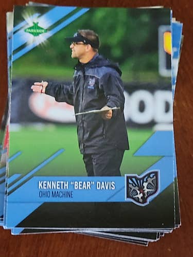 Lot of Ohio Machine 2019 MLL lacrosse cards