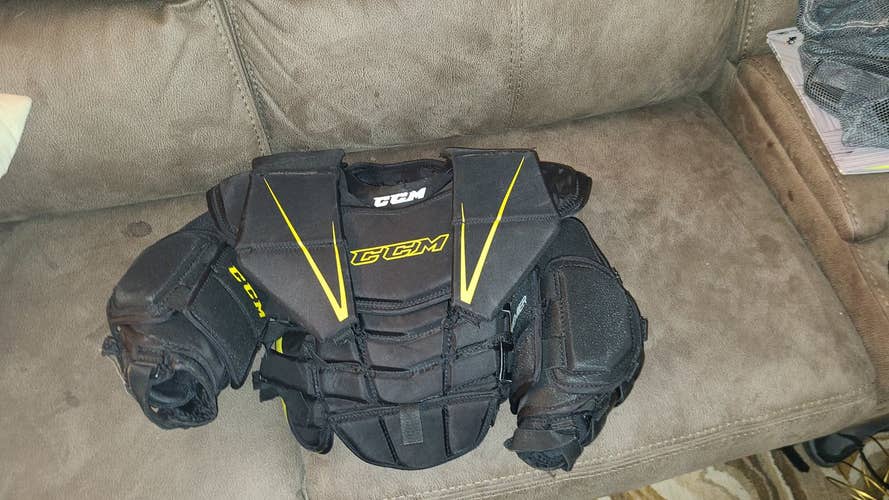 Junior Used Medium CCM Premier Goalie Chest Protector