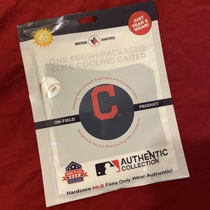 MLB Cleveland Indians Adult Elite On-Field Authentic Collection Gaiter