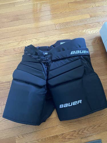 Black New 34" Bauer  Gsx Goalie Leg Pads