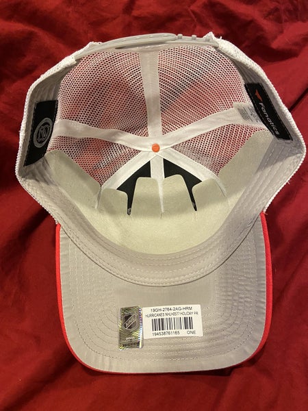 NHL Carolina Hurricanes Patch Red Adjustable Hat