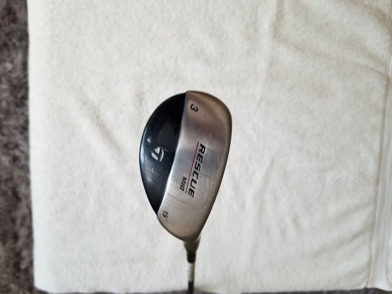 Used Men's TaylorMade Right Handed Rescue Mid Hybrid Regular Flex 3H