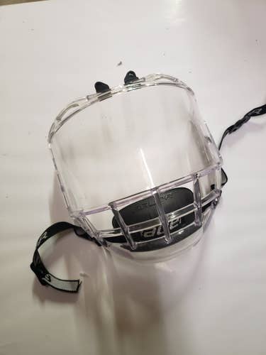 Like New Large Bauer Clear Full Face Shield