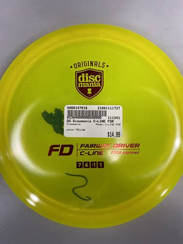 Used Discmania C-line Fdr Disc Golf Driver Discs