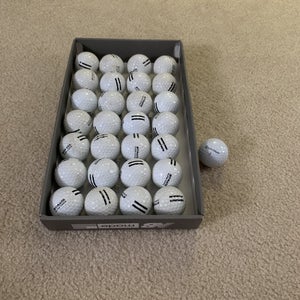 White Strata Golf Balls