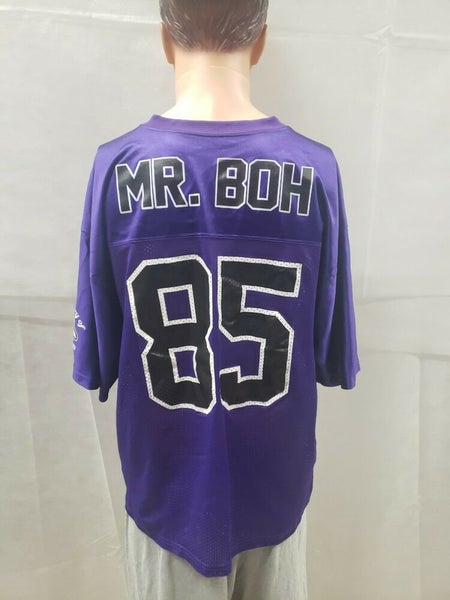 Natty Boh Baltimore Ravens Football Jersey XL Mr. Boh