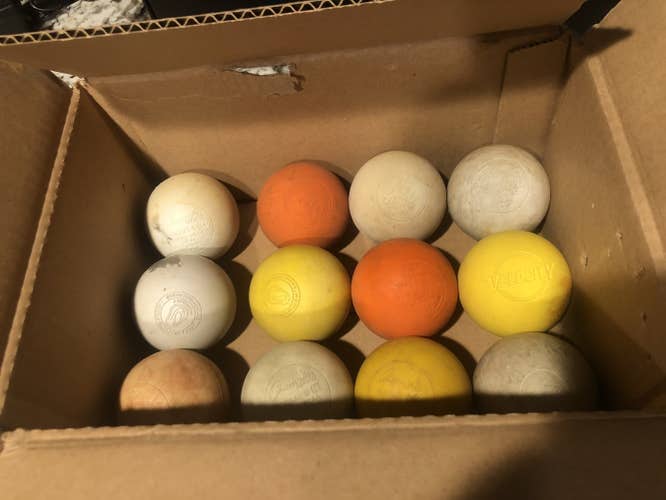Lacrosse Practice Balls 1 Dozen