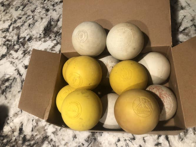 Used Other 12 Pack (1 Dozen) Lacrosse Ball