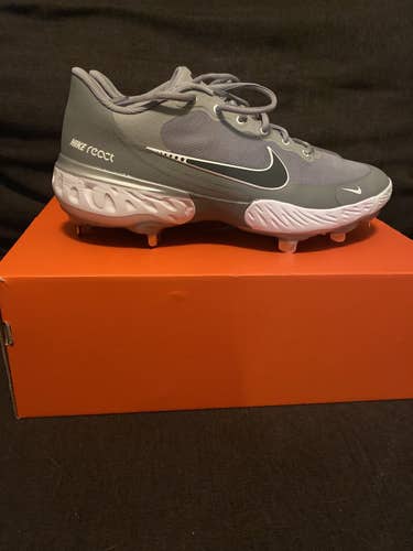 Gray Adult Metal Low Cut Alpha Huarache Elite