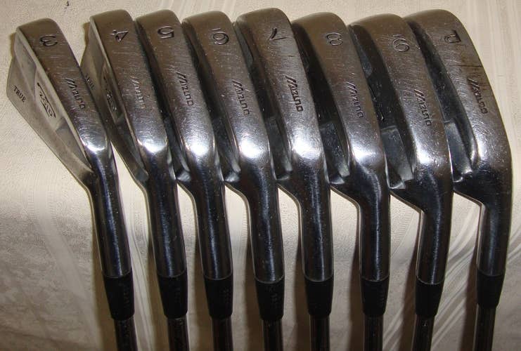 Mizuno T-zoid true irons 3-P  True Temper Gold Plus Sensicore R300 Right Handed